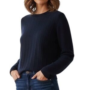Sandro Navy Blue Jumper Sweater Size 3 or Large